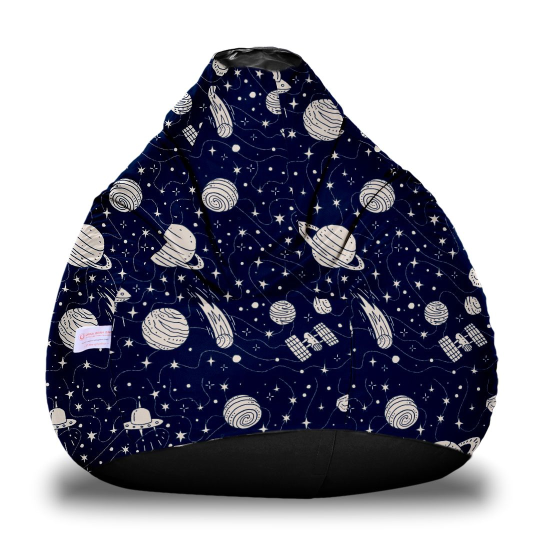 Orka Kids Digital Printed Filled Bean Bag With Beans (D5)